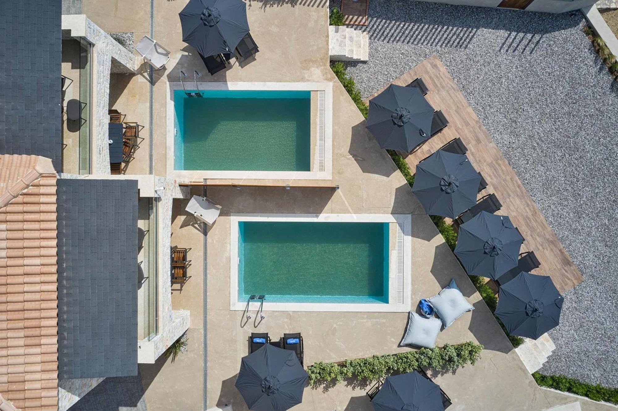 Beachfront Alassa Villas With Private Pools Kotronion  Eksteriør billede